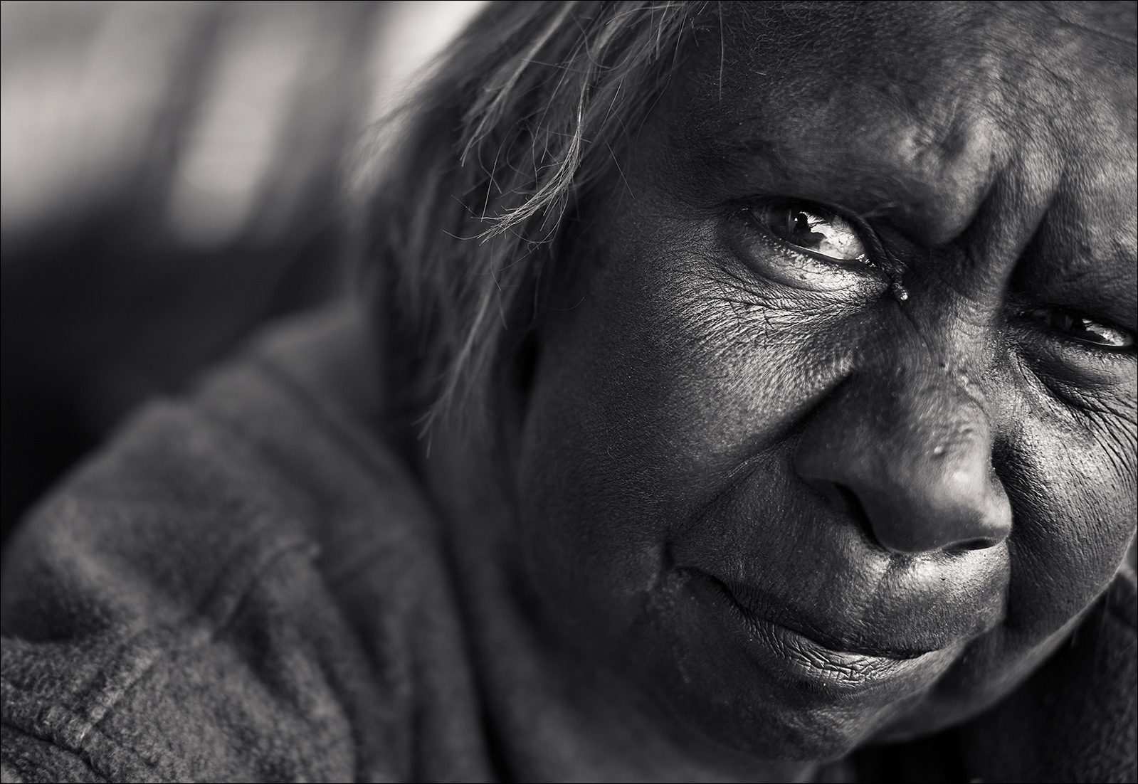 Rachel, aborigine, portrait