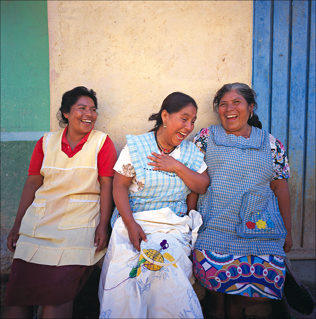 Oaxaca market, Zapotec Women of Oaxaca