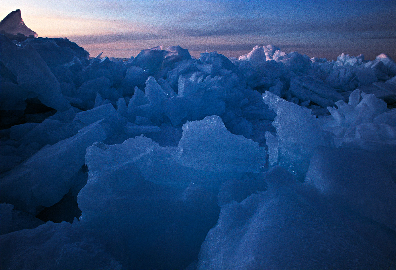 ice, Lake Michigan